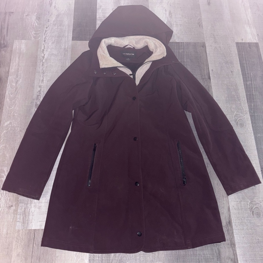Liz Claiborne Outerwear Women's Hooded Jacket